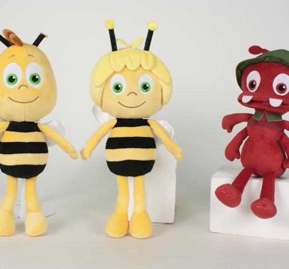 Maya The Bee With Embroidered Eyes