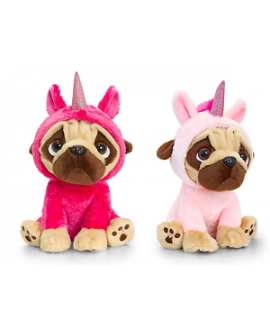 Pugsley in Unicorn Onesie