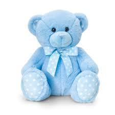 Baby Spotty  Bear Blue
