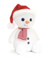 Snowman With Hat And Scarf