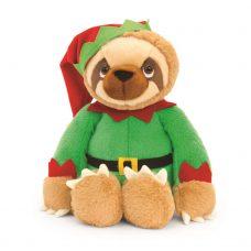 Sloth With Elf Outfit