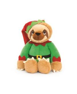 Sloth With Elf Outfit