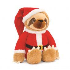 Sloth with Santa Outfit