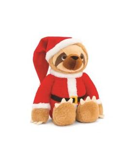 Sloth with Santa Outfit